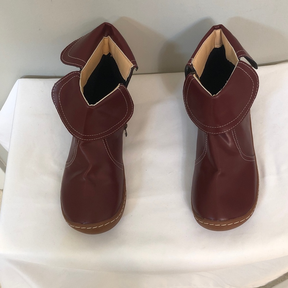 Maroon Boots